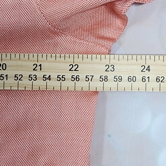 Escada Pink/White Double Breasted Button Down Bankers Shirt, Women's 42 - Picture 10 of 10